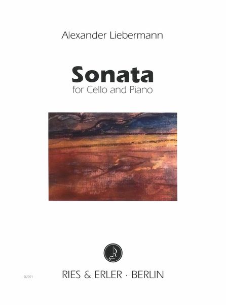 Sonata : For Cello and Piano.