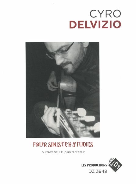 Four Sinisiter Studies : For Solo Guitar.