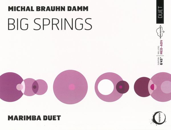 Big Springs : For Marimba Duo.
