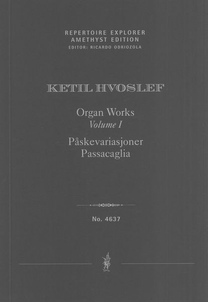 Organ Works, Vol. I.