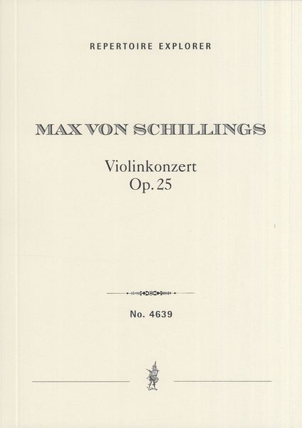 Violinkonzert, Op. 25.
