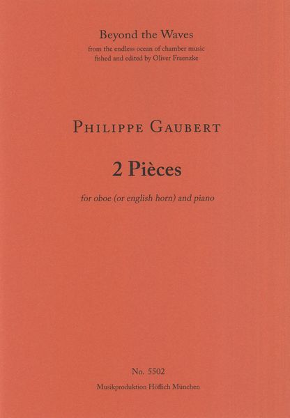 2 Pièces : For Oboe (Or English Horn) and Piano.