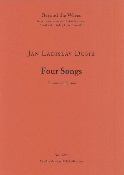 Four Songs : For Voice and Piano.