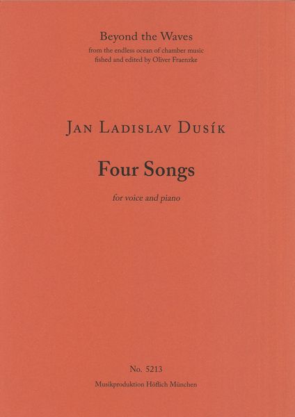 Four Songs : For Voice and Piano.