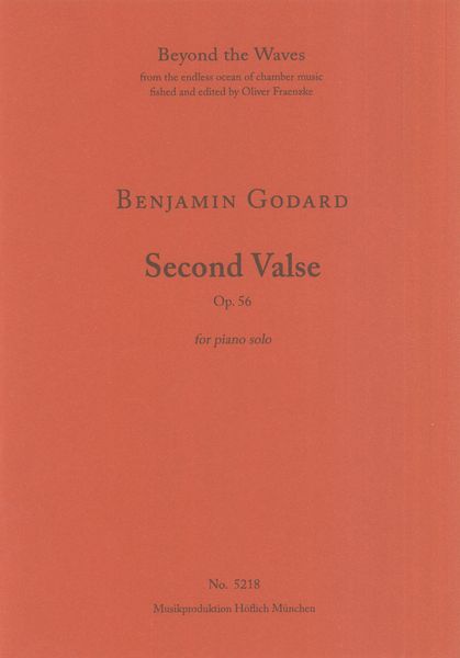 Second Valse, Op. 56 : For Piano Solo.