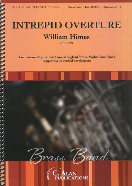 Intrepid Overture : For Brass Band.