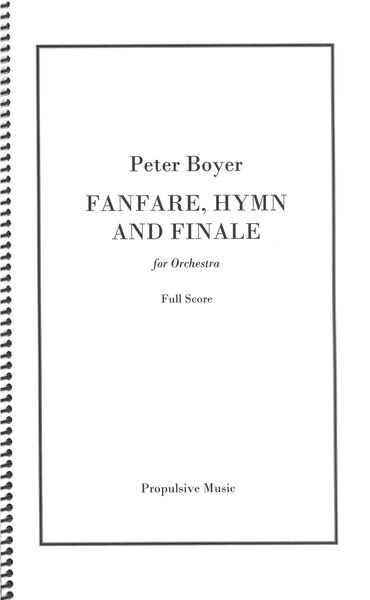 Fanfare, Hymn and Finale : For Orchestra.