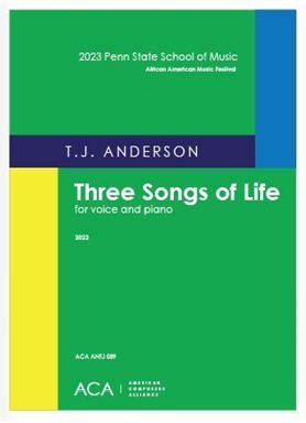 Three Songs of Life : For Voice and Piano (2022).