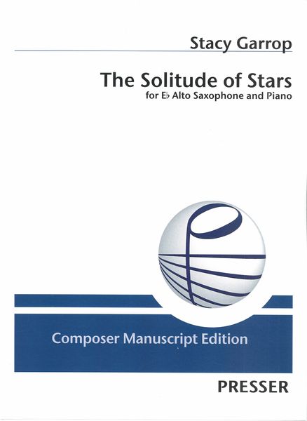 Solitude of Stars : For Alto Saxophone and Piano.
