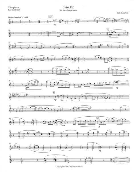 Trio 2 : For 3 Mallet Players (2022).