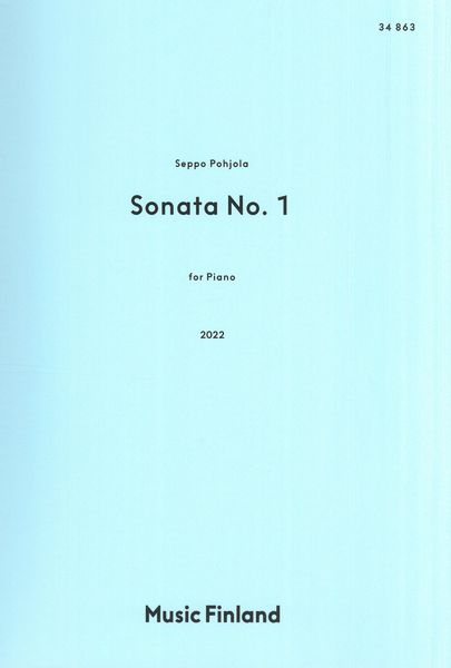 Sonata No. 1 : For Piano (2022).