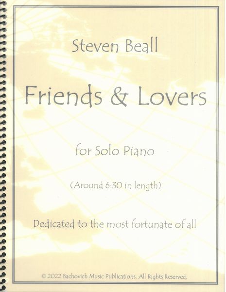 Friends & Lovers : For Solo Piano (1980).