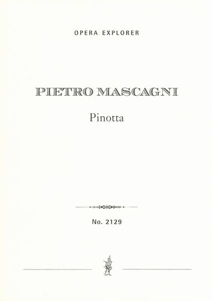 Pinotta : Idillio In Two Acts.