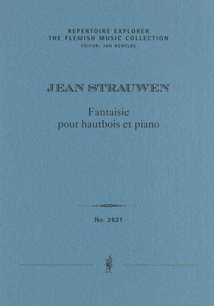 Fantaisie : Pour Hautbois et Piano.