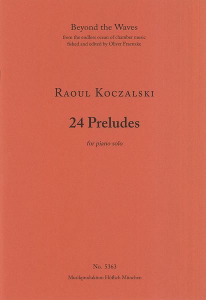 24 Preludes : For Piano Solo.