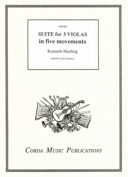 Suite : For Three Violas In 5 Movements / edited by Ian Gammie.
