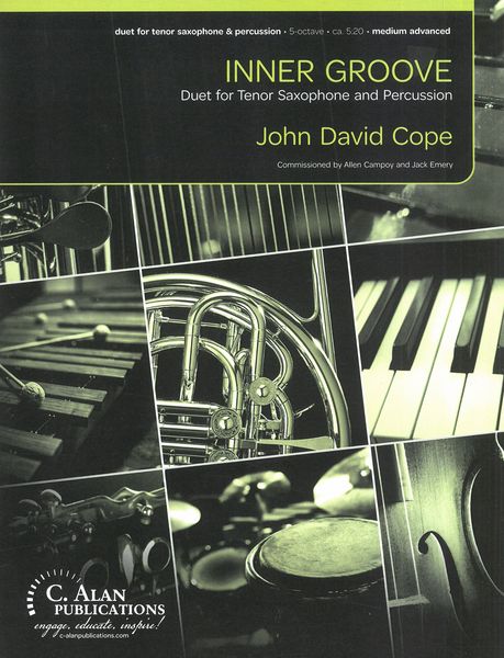 Inner Groove : Duet For Tenor Saxophone and Percussion.