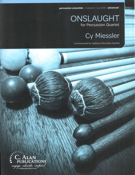 Onslaught : For Percussion Quartet.