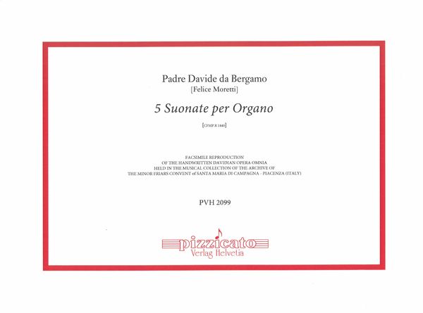 5 Suonate Per Organo, Cfmp.R 1440.