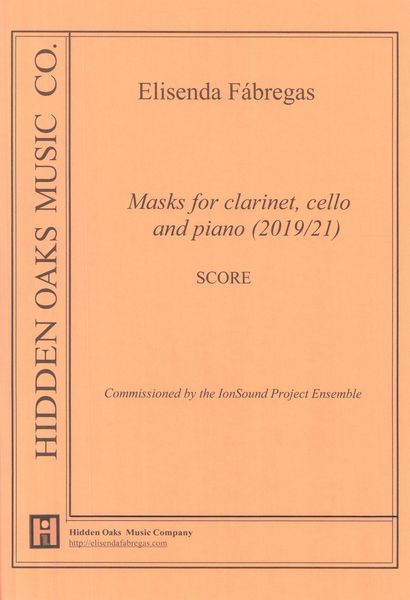Masks : For Clarinet, Cello and Piano (2019-2021).