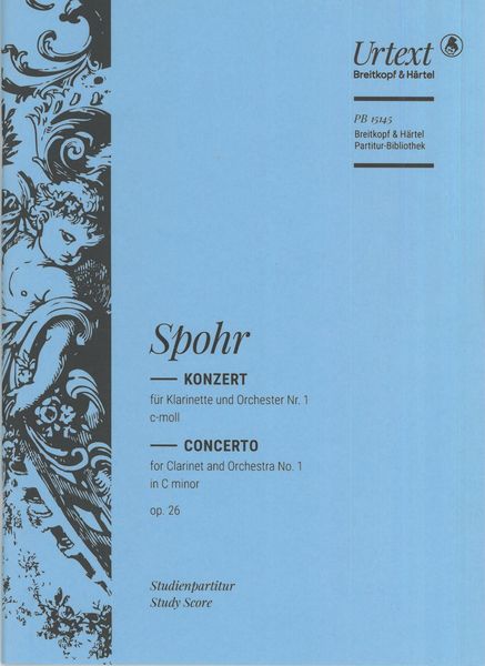 Konzert Nr. 1 C-Moll, Op. 26 : Für Klarinette und Orchester / edited by Ullrich Scheideler.