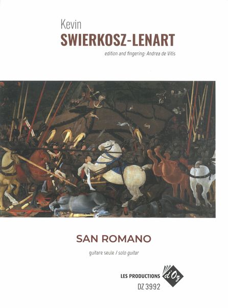 San Romano : For Solo Guitar / edited by Andrea De Vitis.