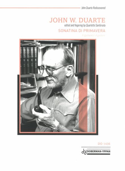 Sonatina Di Primavera, Op. 27a : For 4 Guitars / edited by Quartetto Santórsola.