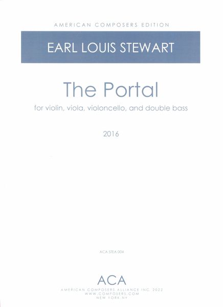 The Portal (The Little Fugue In G Minor) : For Violin, Viola, Violoncello and Double Bass (2016).