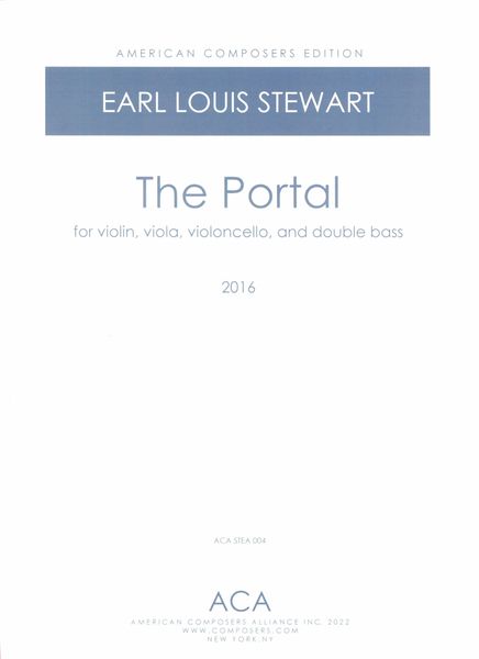 Portal (The Little Fugue In G Minor) : For Violin, Viola, Violoncello and Double Bass (2016).