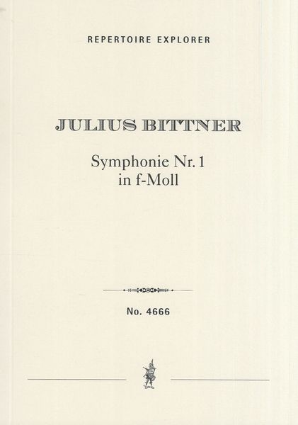 Symphonie Nr. 1 In F-Moll.