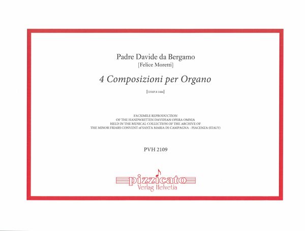4 Composizioni Per Organo, Cfmp.R 1444.