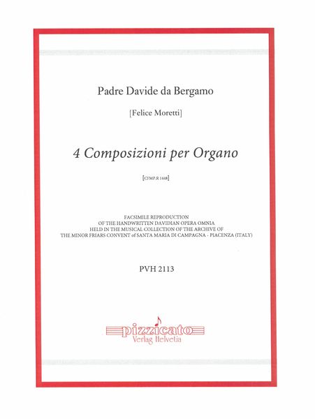 4 Composizioni Per Organo, Cfmp.R 1448.