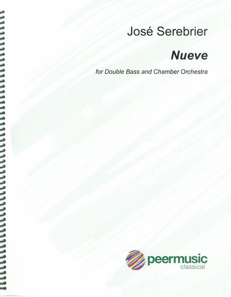 Nueve : For Double Bass and Chamber Orchestra (1970).