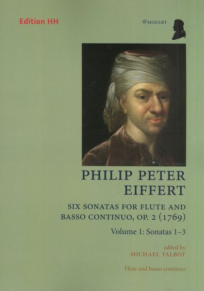 Six Sonatas, Op. 2 : For Flute and Basso Continuo (1769) - Volume 1, Sonatas 1-3.