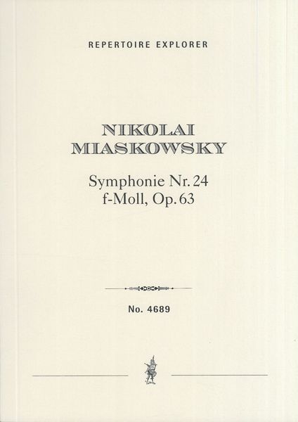 Symphonie Nr. 24 F-Moll, Op. 63.