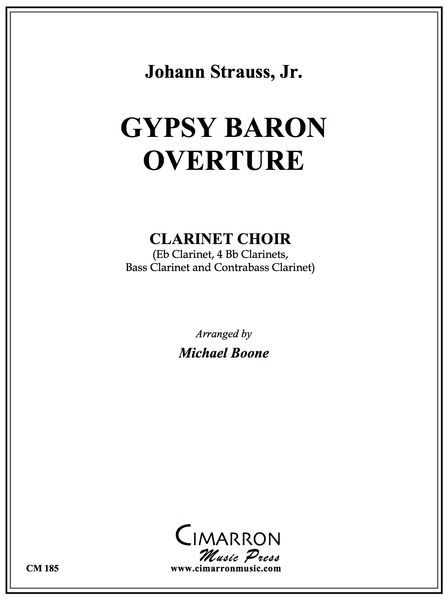 Gypsy Baron Overture : For Clarinet Choir.
