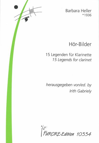 Hör-Bilder : 15 Legends For Clarinet / edited by Irith Gabriely.