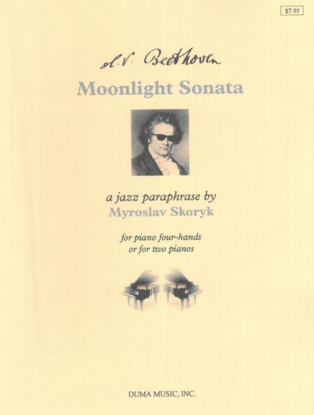 Moonlight Sonata - A Jazz Paraphrase : For Piano Duet.