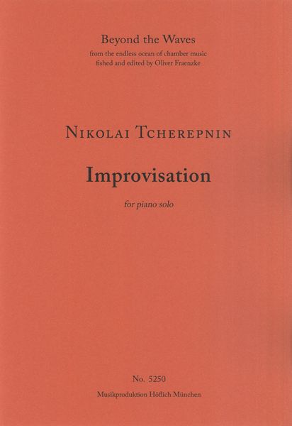 Improvisation : For Piano Solo.