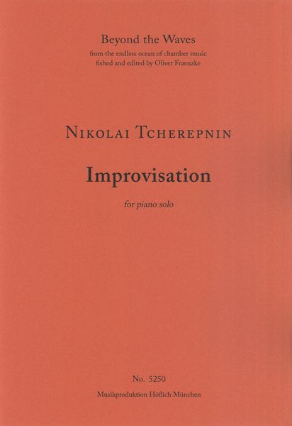 Improvisation : For Piano Solo.