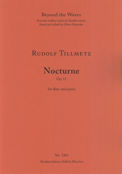 Nocturne, Op. 11 : For Flute and Piano.