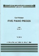 Five Pieces, Op. 3 : For Piano.