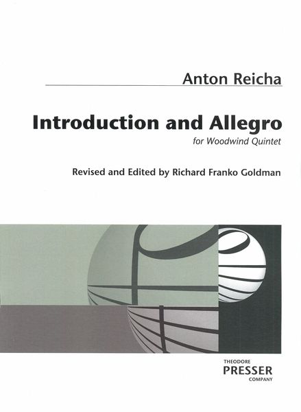 Introduction and Allegro : For Woodwind Quintet / edited by Richard Franko Goldman.