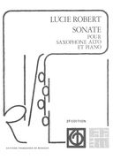 Sonate Pour Saxophone Alto Et Piano.