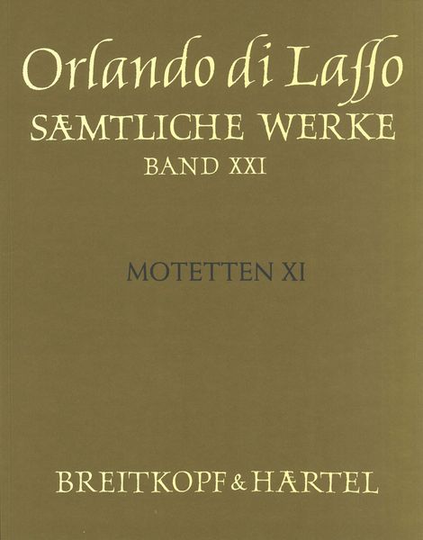 Motetten XI / edited by Bernhold Schmid.