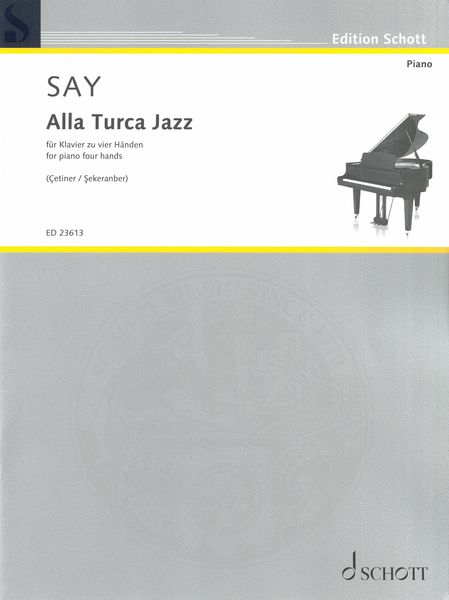 Alla Turca Jazz, Op. 5b / Version For Piano 4-Hands by Yudum Cetiner and Selin Sekeranber.