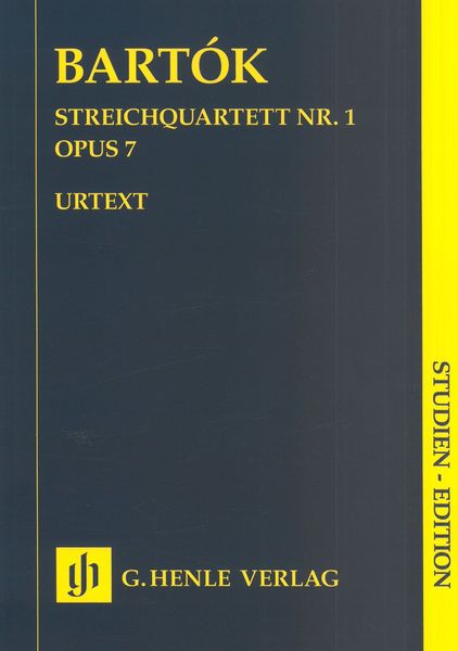 Streichquartett Nr. 1, Op. 7 / edited by Laszlo Somfai.