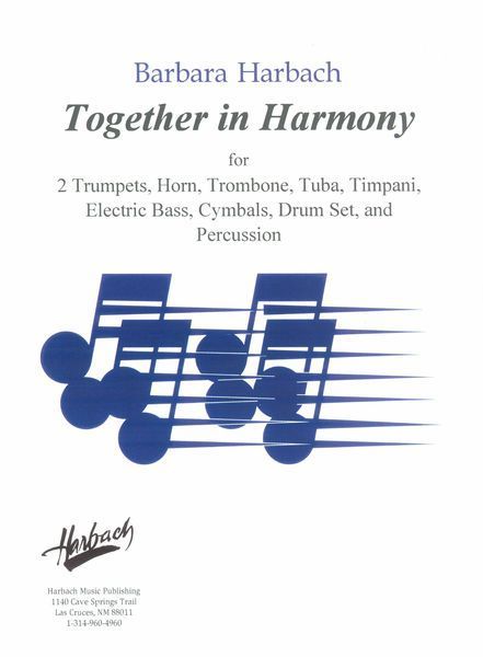 Together In Harmony : For Brass, Electric Bass and Percussion [Download].