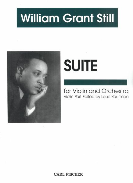Suite : For Violin and Orchestra / Violin Part edited by Louis Kaufman.