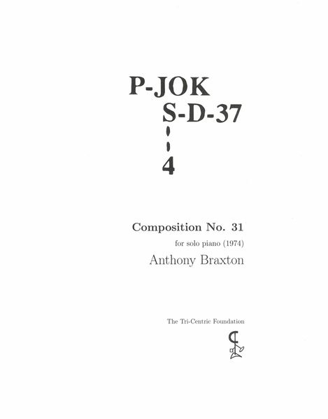Composition No. 31 : For Solo Piano 1974).